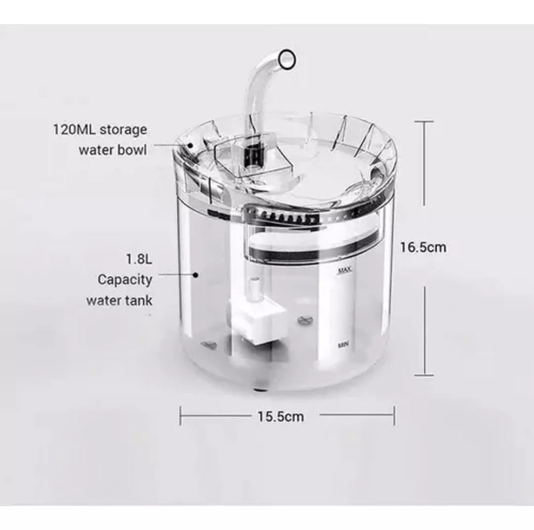 💦FUENTE DE AGUA CON SENSOR DE MOVIMIENTO PARA MASCOTAS🐾