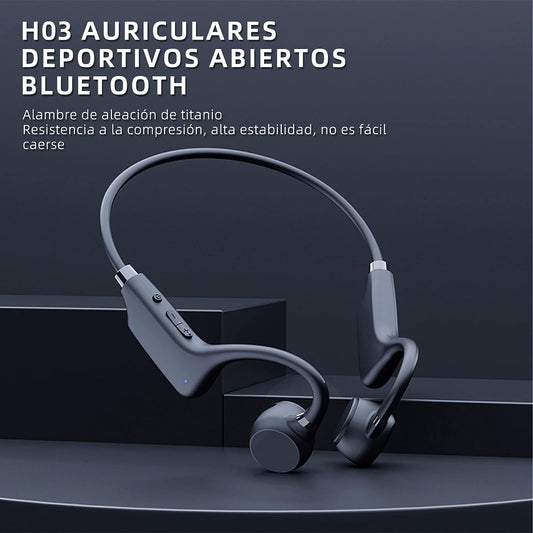 Auriculares Inalámbricos Open-Ear Conducción aérea Bluetooth 5.0