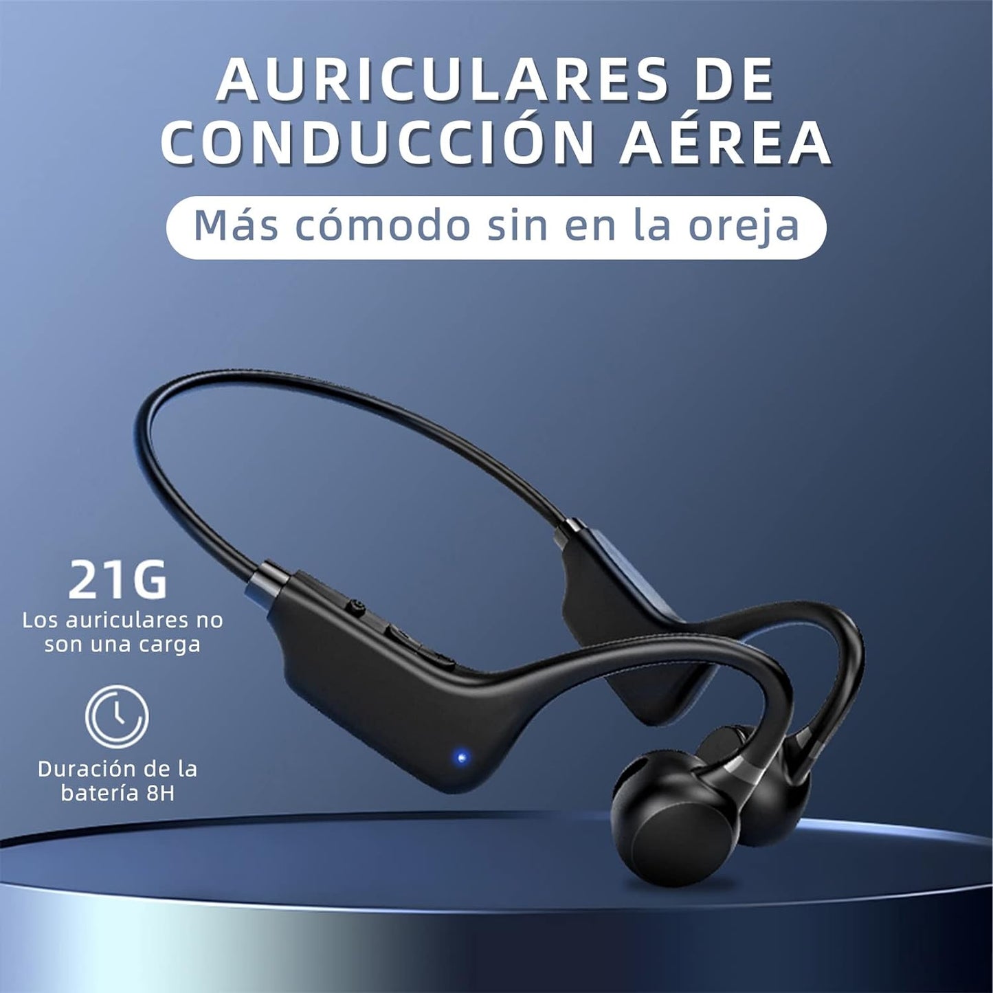 Auriculares Inalámbricos Open-Ear Conducción aérea Bluetooth 5.0